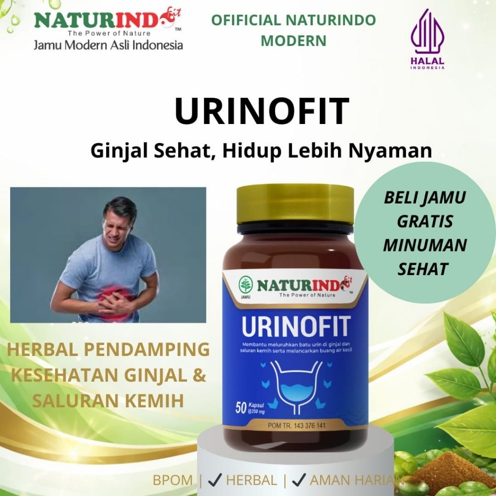 obat herbal URINOFIT Herbal Saluran Kemih • Atasi Anyang-anyangan & Infeksi Kandung Kemih (ISK) | Pe
