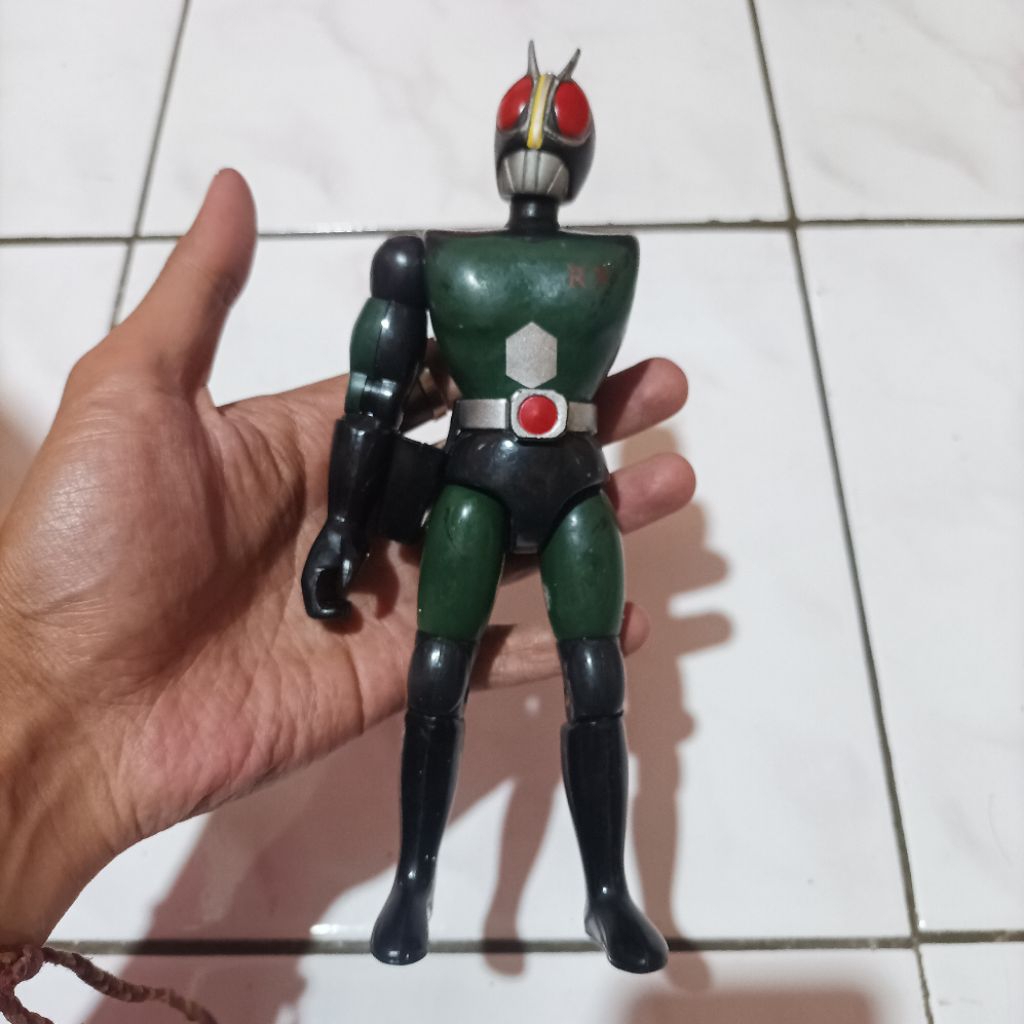 Vintage Kamen Rider Black RX Jumbo Mainan Action Figure