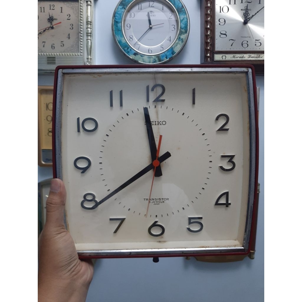 JAM DINDING SEIKO transistor 5 Jewels