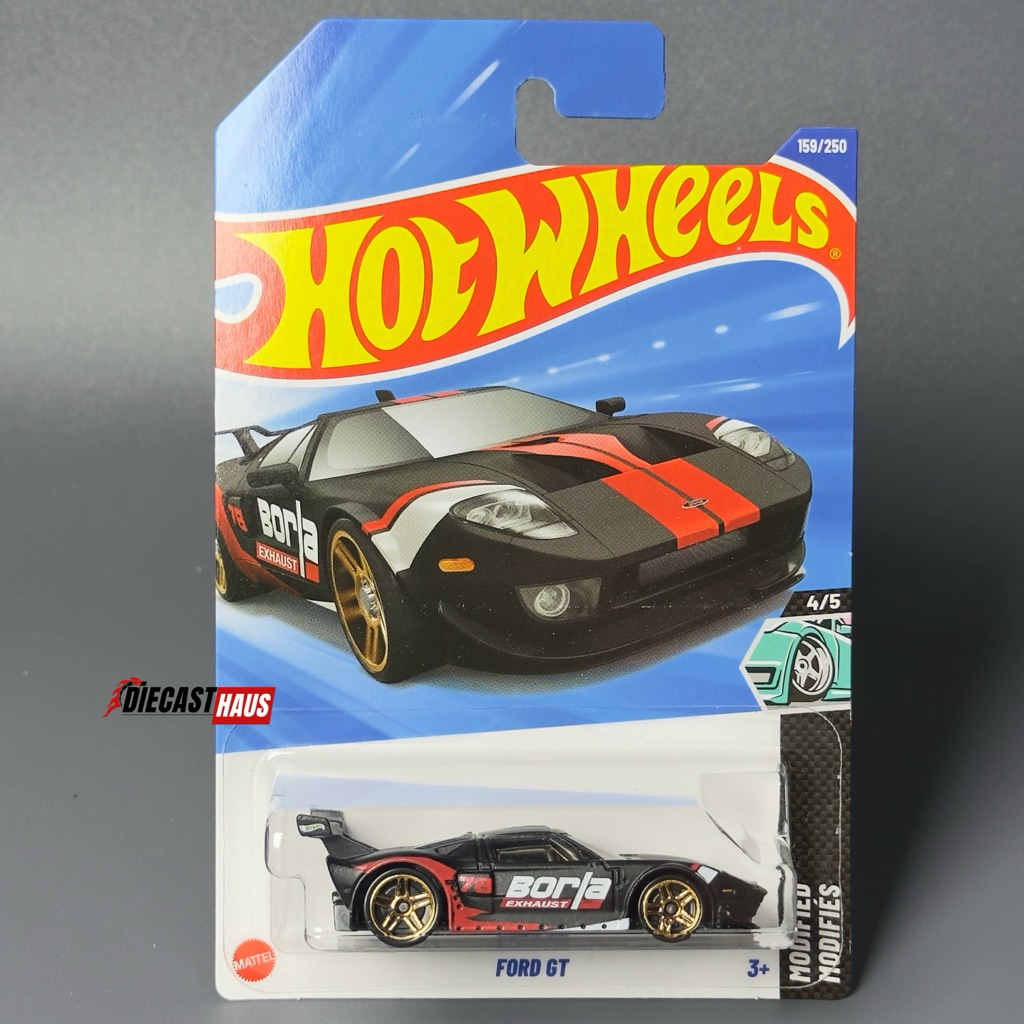 Diecasthaus- Hot Wheels Ford GT | '67 Ford GT40 Mk.IV | Ford GT40 | '17 Ford GT