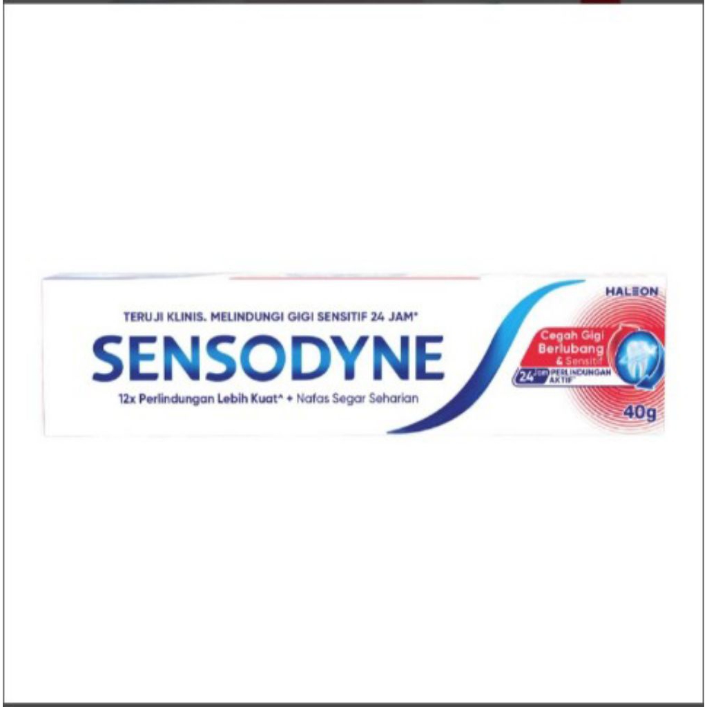 Sensodyne Pasta Gigi Pencegah Gigi Berlubang & Sensitif