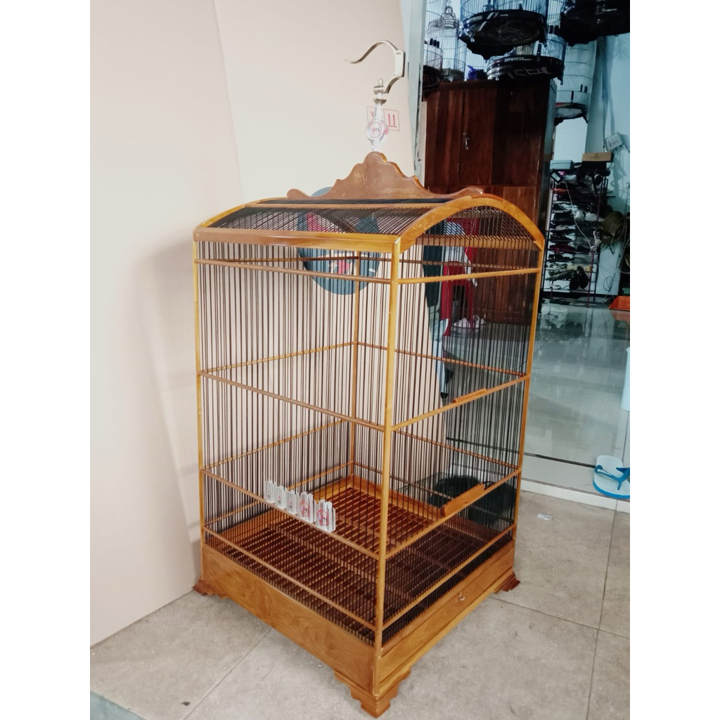 Sangkar Kotak 50*50 Jati Ruji Fiber