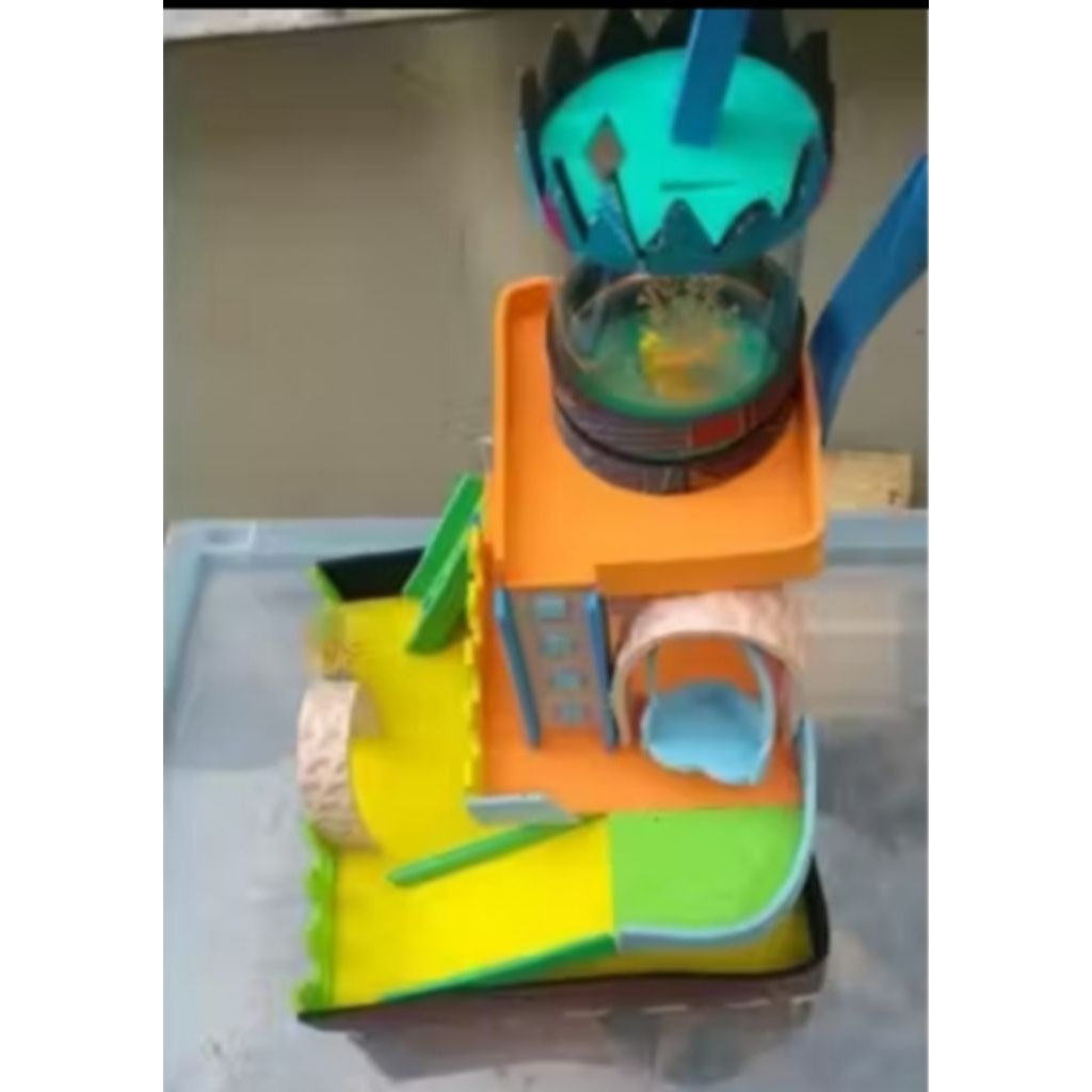 Rumah kelomang / umang umamg model kastil