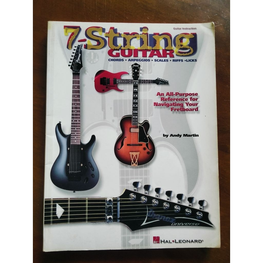 Buku import 7 STRINGS GUITAR by Andy Martin