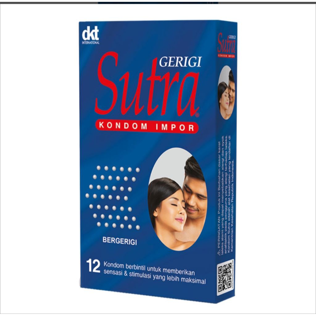 Sutra Kondom Import Bergerigi 12pcs