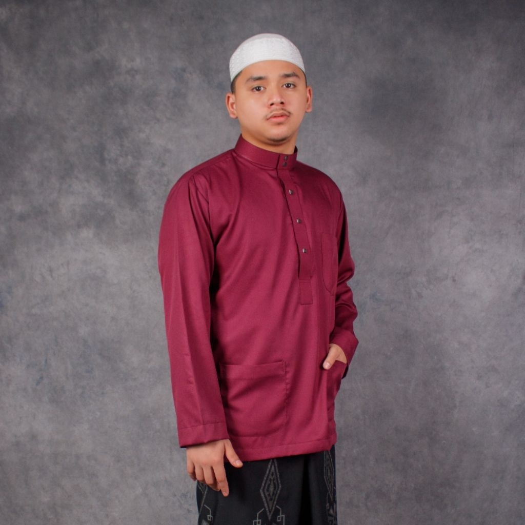 Baju Koko Taqwa Maroco Dalwa Koko Muslim Melayu kurta Original Dalwa Yateer