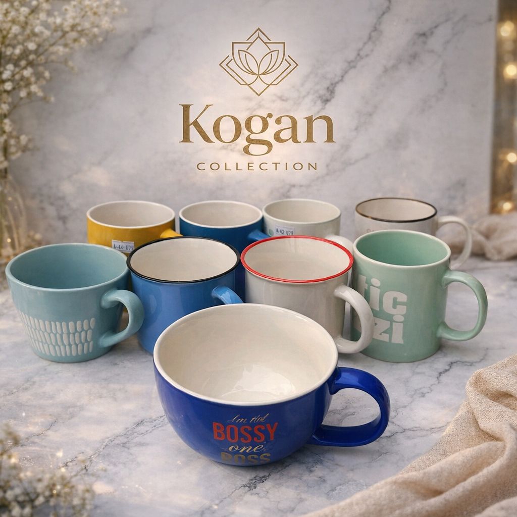 mug keramik estetik motif cantik, cangkir kopi dan teh, warna doff sangat estetik,mug tebal dan warn