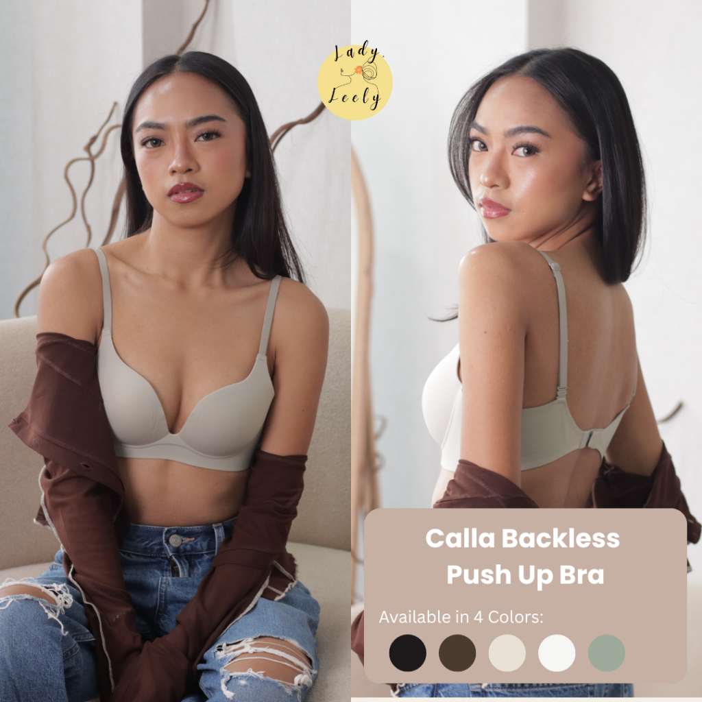 [CALA] BACKLESS SEAMLESS PUSH UP BRA BRA SEAMLESS PUSH UP BRA