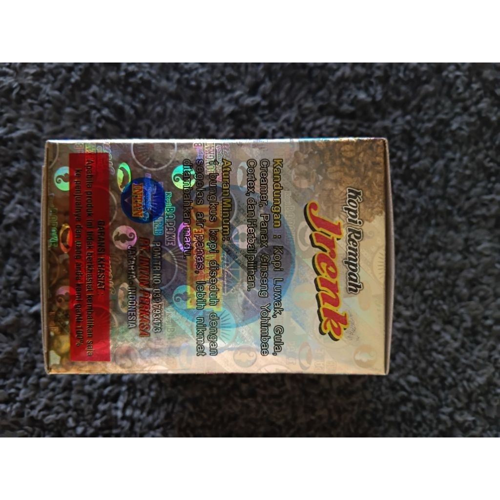 kopi rempah jreng kopi asli sesuai kemasan isi 10 bungkus