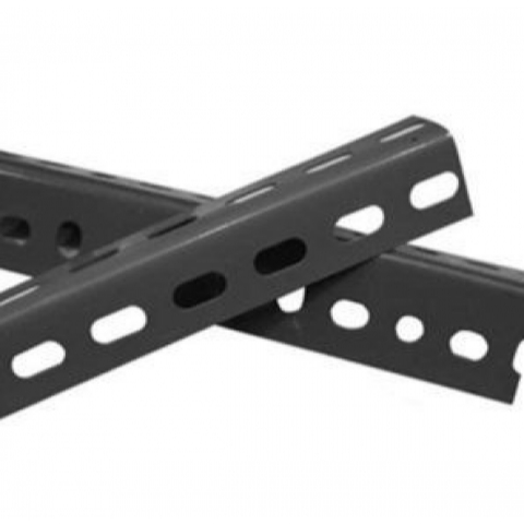 Besi Siku Lubang Abu abu 4X4 Tipis 3M (HARGA PER LONJOR) CEK DESKRIPSI