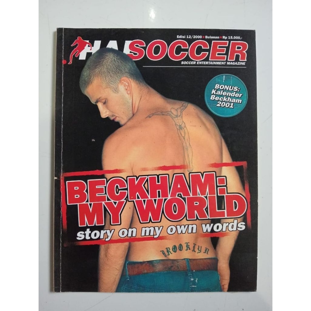 MAJALAH HAI SOCCER EDISI 12/2000