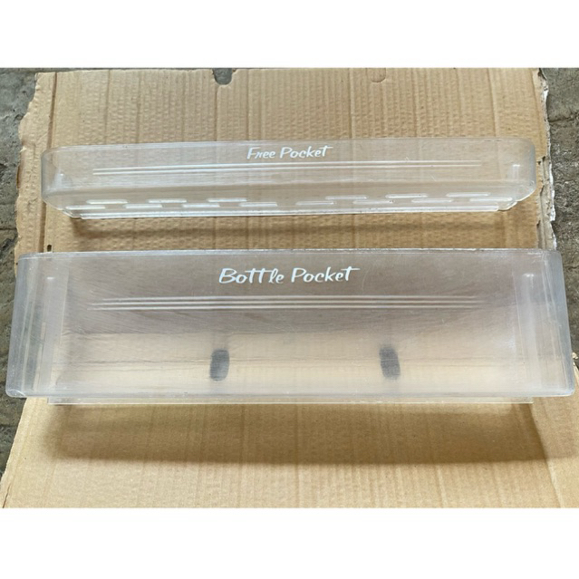 Rak kulkas Sanyo model lama 1 pintu UK 41,5cm Rak botol kulkas Sanyo model lama 1 pintu 2 pintu beka