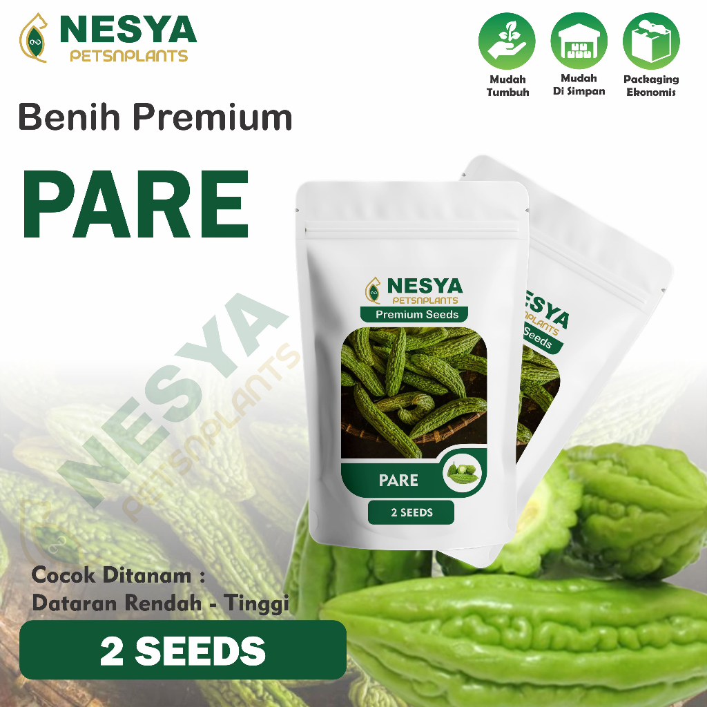 2 Benih Pare- Bibit Benih Sayur Sayuran Berkualitas