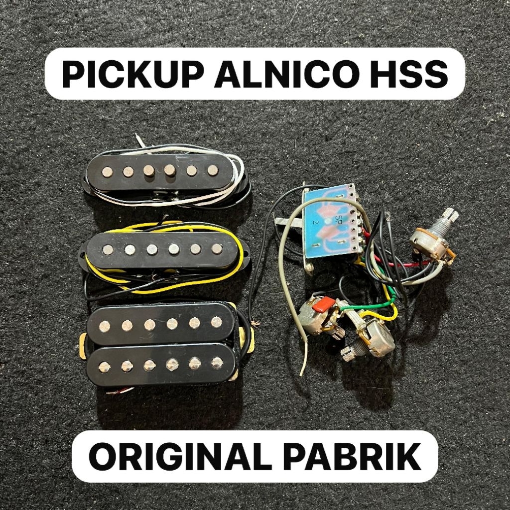 PICKUP ALNICO HSS ORIGINAL PABRIK