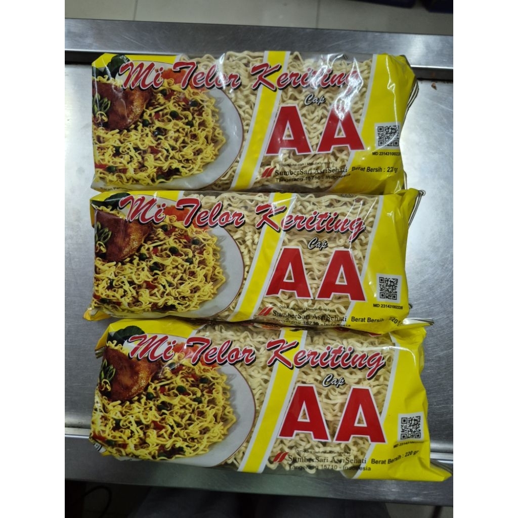 Mie Telur Cap AA Keriting 220gr