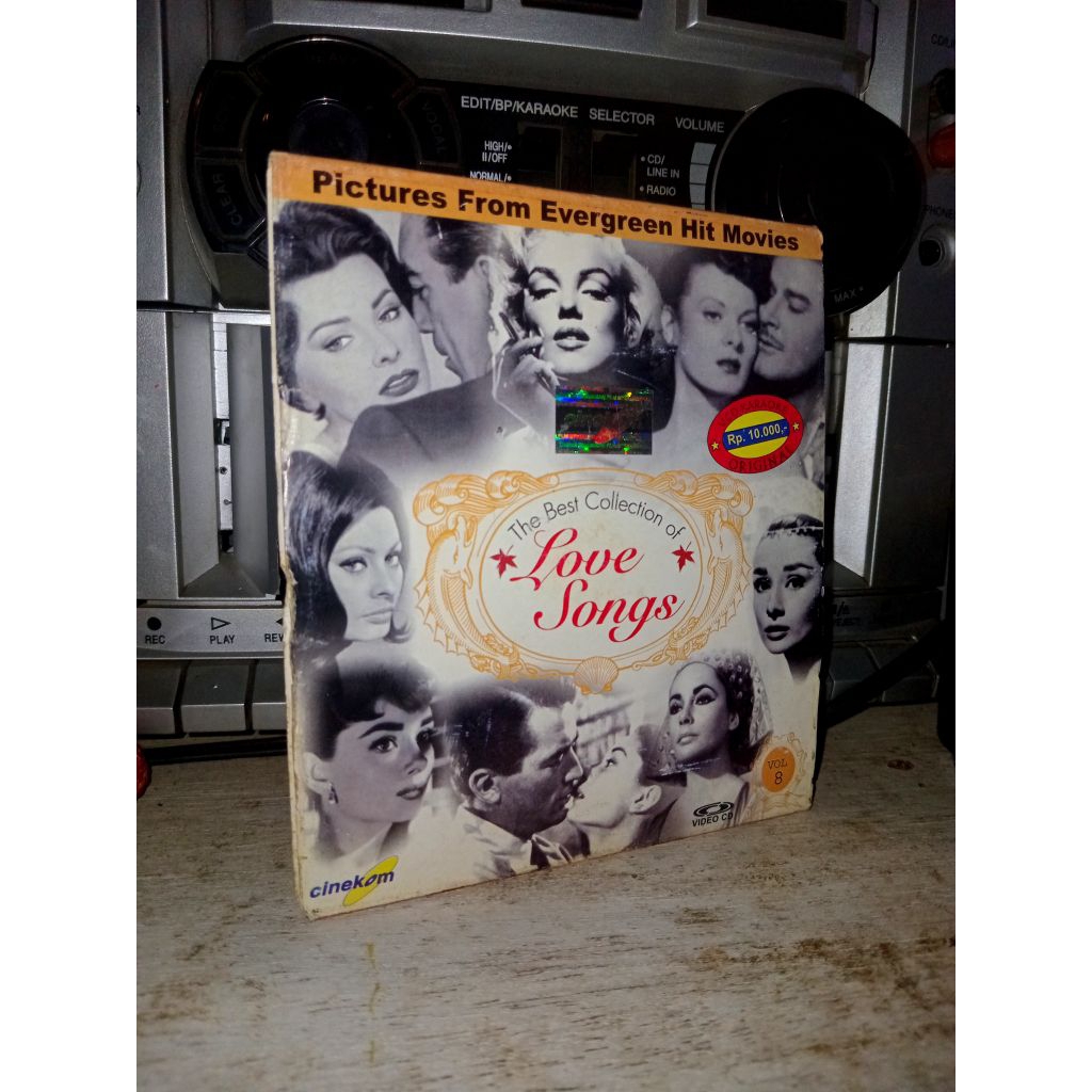 VCD The Best Collection Of Love Songs/2003 cinekom