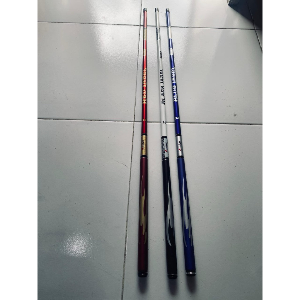 JORAN TEGEK PANCING AMBER BLACK, BLUE, RED LABEL