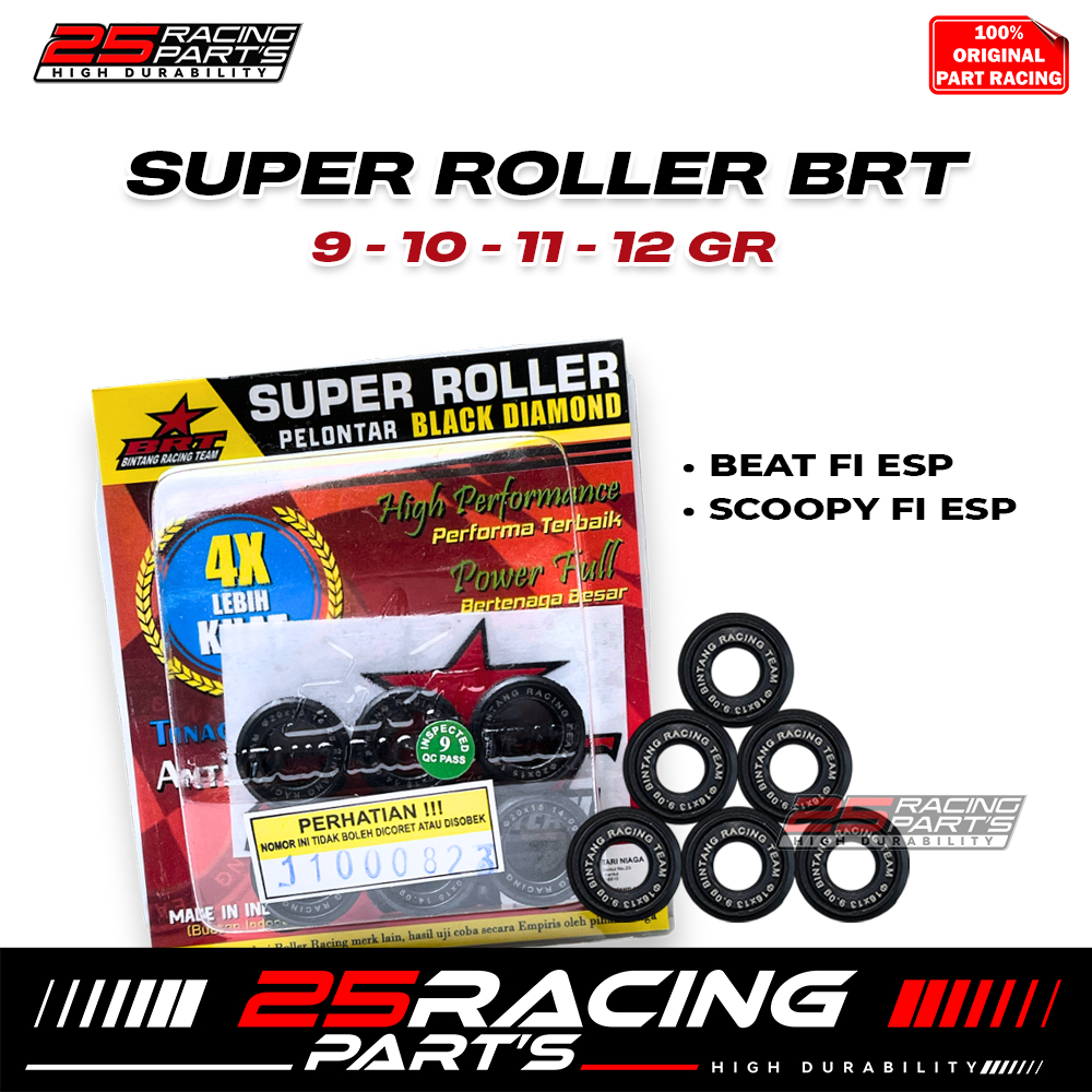 ROLLER BRT - Roller Beat Fi Racing - Roller Black Diamond BRT Racing - scoopy fi ESP roller racing b