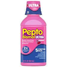 [ORI USA] Pepto Bismol Ultra Liquid - Fast Upset Stomach Relief - 354ml