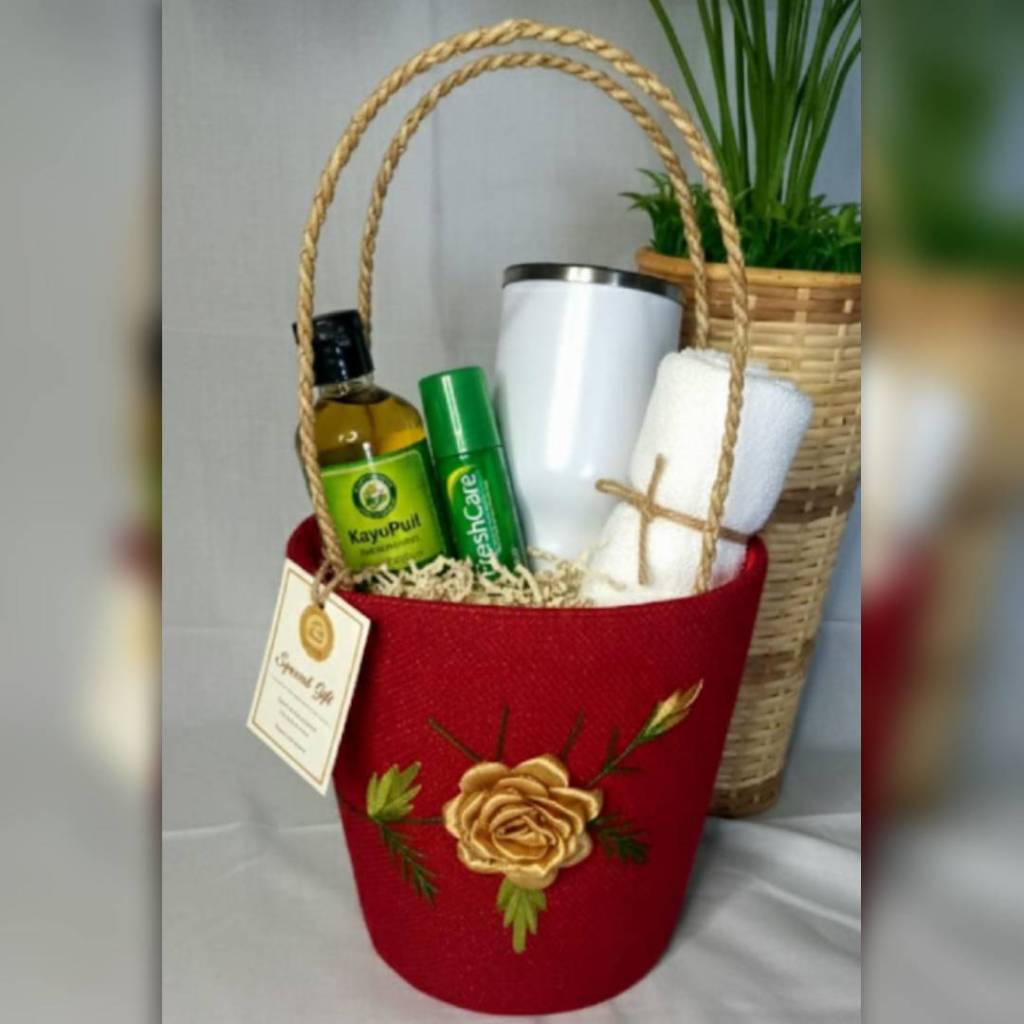 Keranjang Tas Hampers Lebaran / Wadah Parcel / Souvenir Seserahan Box Hampers