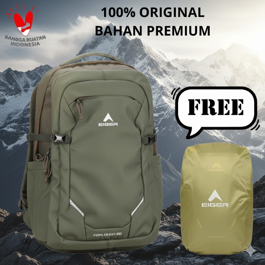 Tas Ransel Forlough 20L Polyester 600D