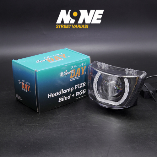 SPORTSDAY - Lampu depan LED FIZR Ring RGB Import