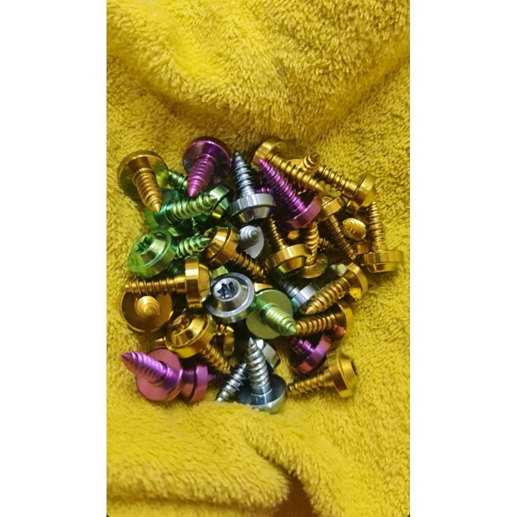 Baut Titanium Body yamaha Original