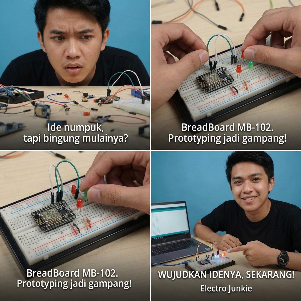 BreadBoard MB-102 Solderless 830
