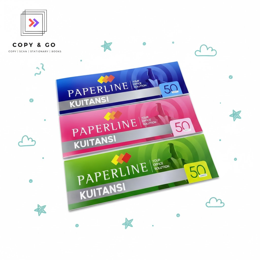 Kwitansi Paperline Besar / Kwitansi Pembayaran 50 Lembar