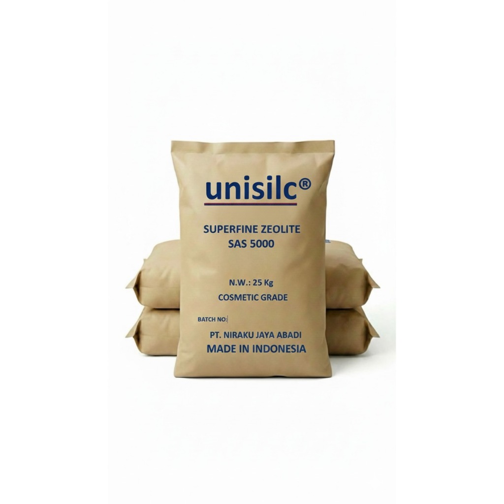 Zeolit Superfine Powder untuk Cosmetic, Katalis Pupuk, dan Absorbent