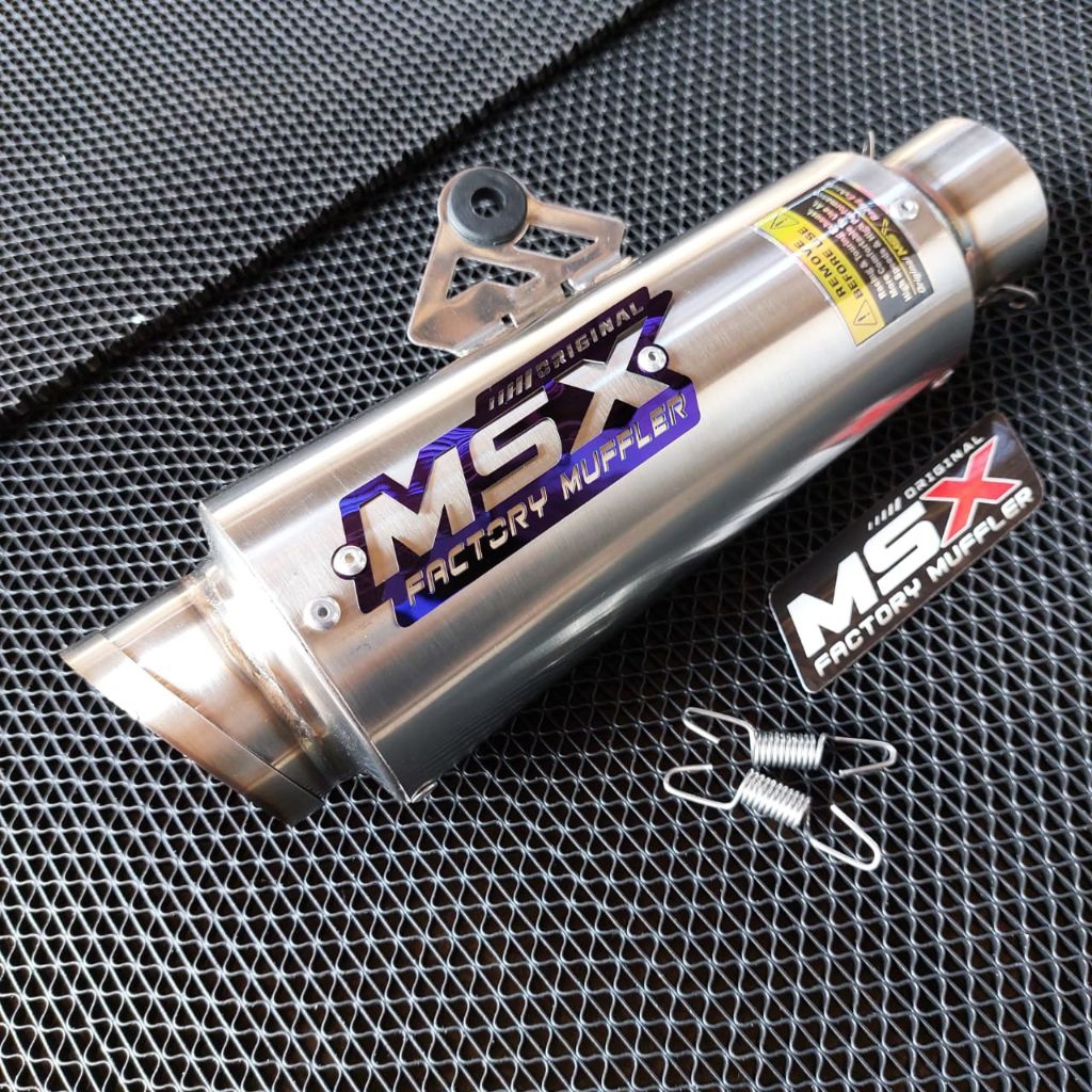 knalpot original msx inlet 50 proliner 19cm rcb