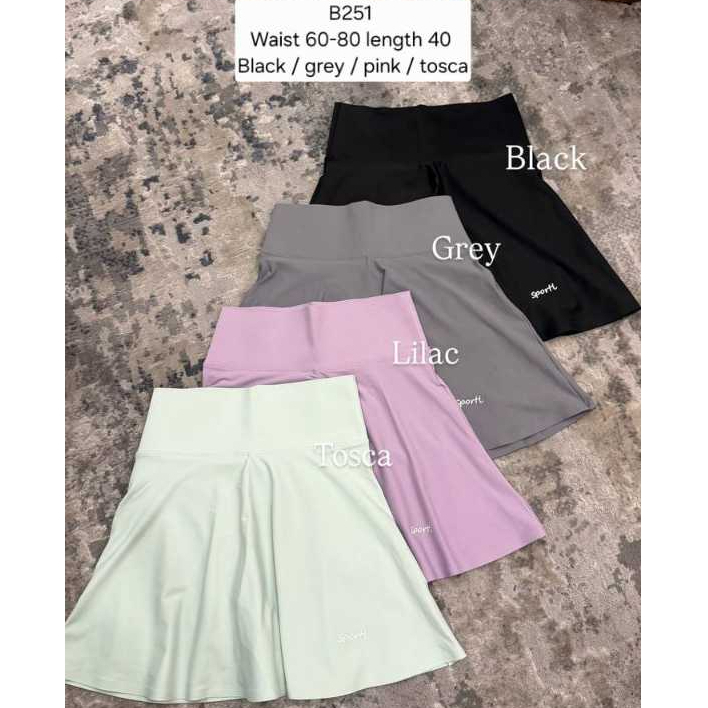 BLIORI Rok tennis  B251 | ROK TENNIS MINI | ROK TENNIS PREMIUM | ROK MINI NYAMAN