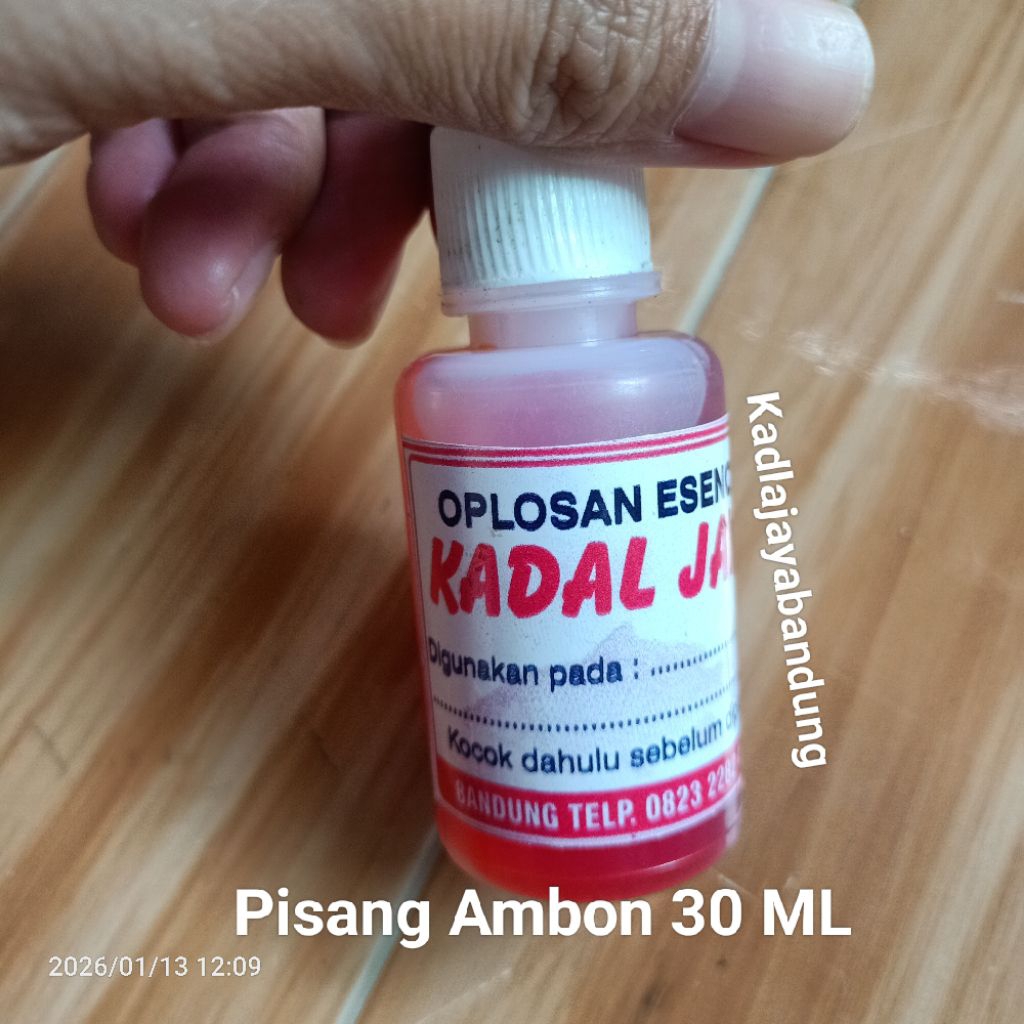 Essen pisang Ambon 30 ML Kadal Jaya / Essen Pisang Ambon / Essen Galatama / Essen lomba