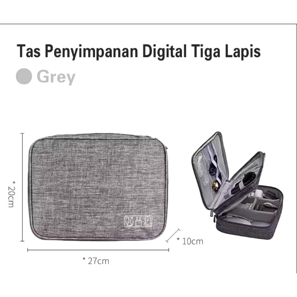 TRAVEL DIGITAL BAG ORGANIZER