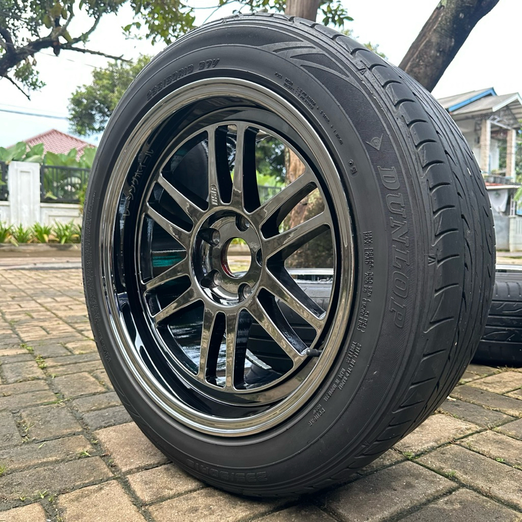 Velg Ring 18 Black Chrome Innova Crv Zenix Venturer Hrv Rpf01 HSR BLY 01 R18