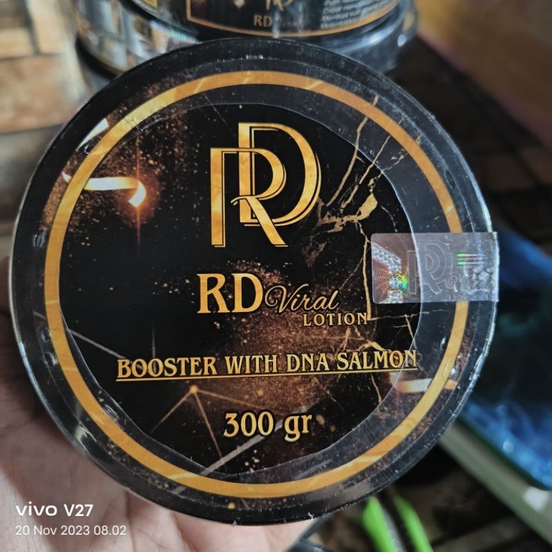 Ready HB RD Original 100% Memutihkan Instan 10X Lebih Cepat Booster Dengan DNA Salmon Dan Bahan Whit