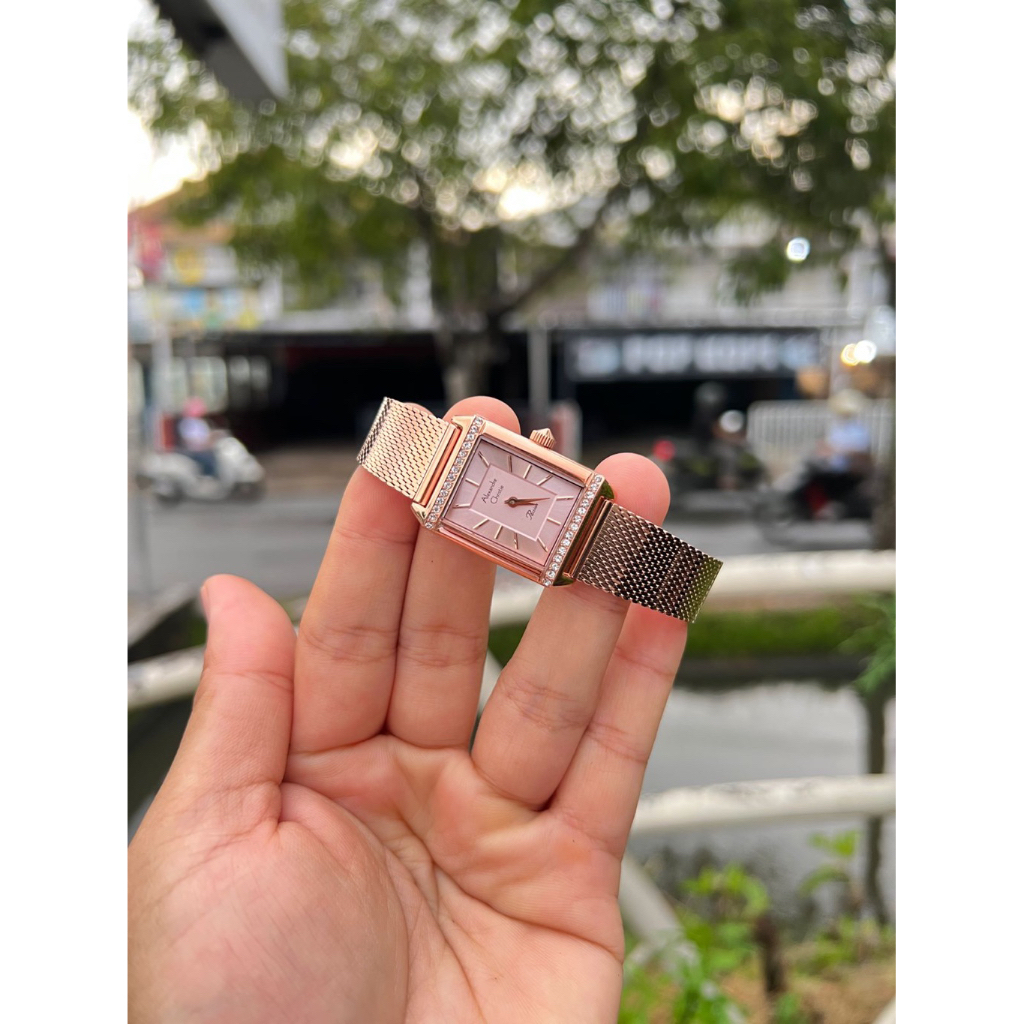 JAM TANGAN ALEXANDRE CHRISTIE CEWE RANTAI PASIR