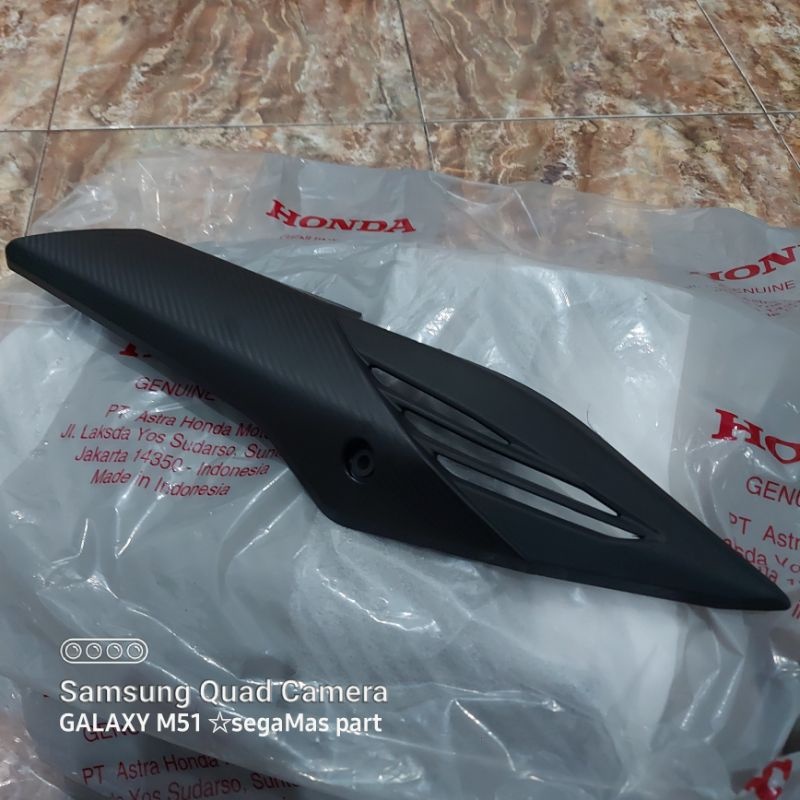 Cover tameng tutup knalpot pelindung knalpot Supra GTR 150 K56F