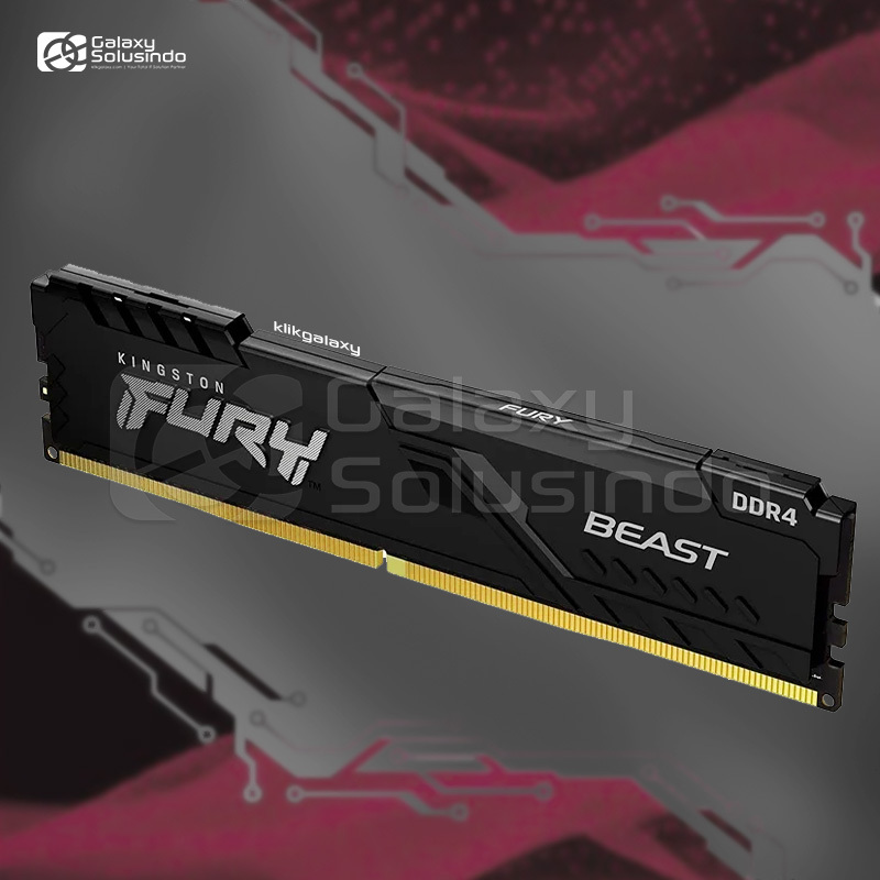 Kingston FURY BEAST 16GB 3200Mhz DDR4 - KF432C16BB1/16WP Memory RAM - MG
