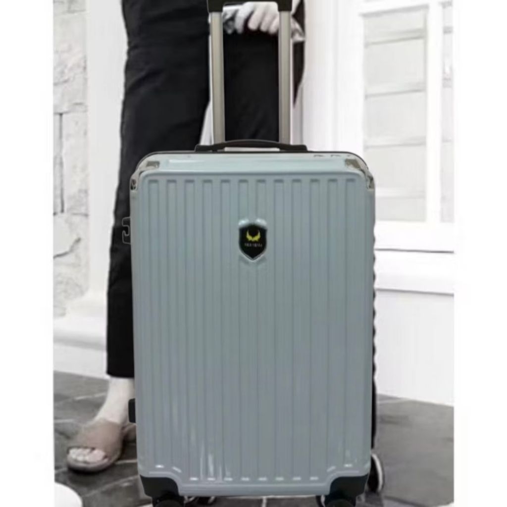 Koper Stainless polycarbonate 24 Inch Import anti pecah koper mewah kokoh