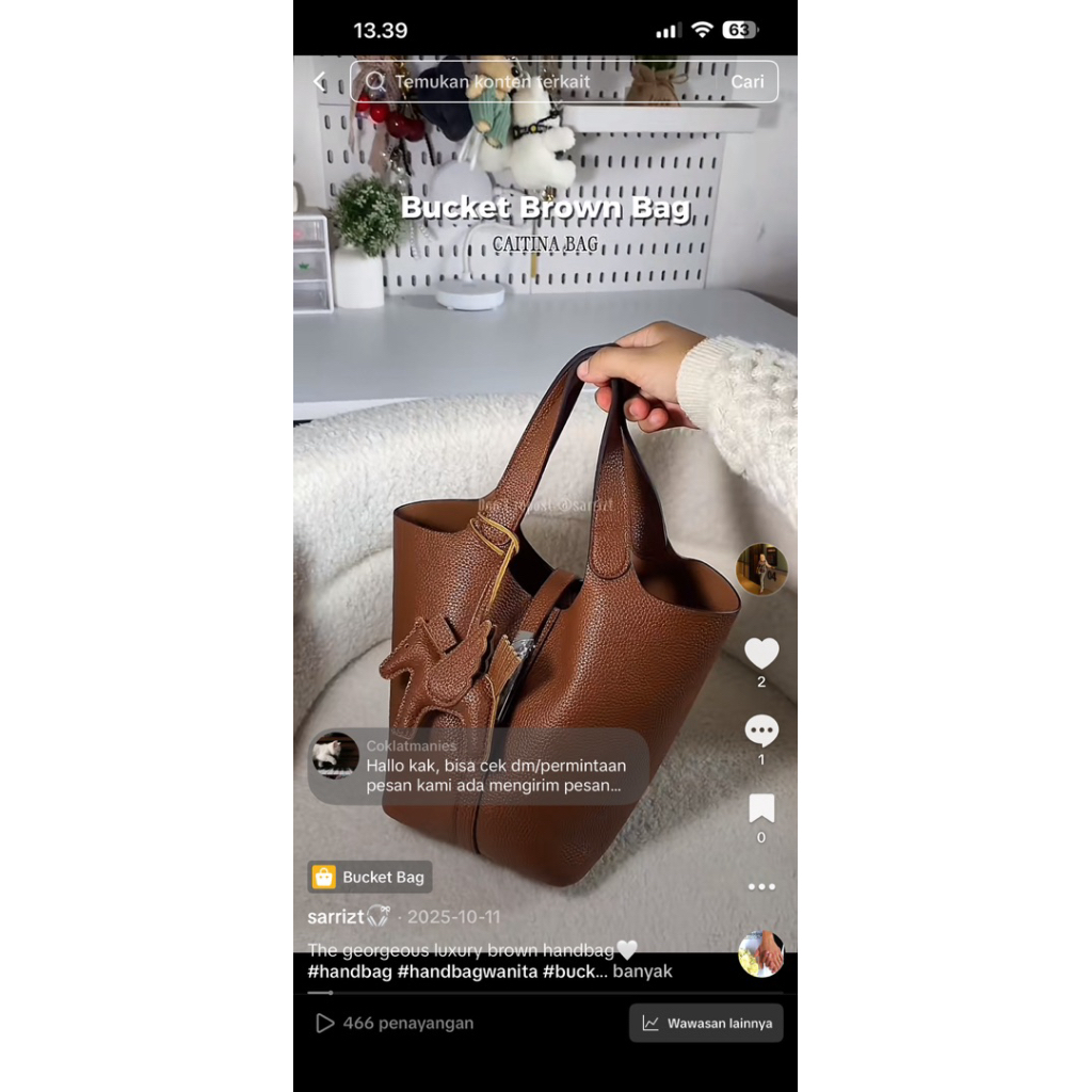 Bucket  Bag Caitina Bag