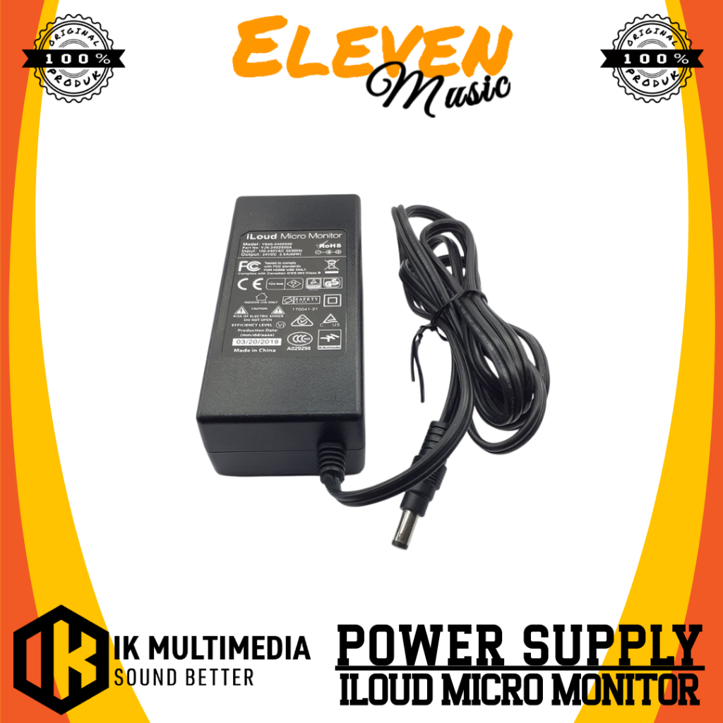 IK Multimedia Power Supply for iLoud Micro Monitor Original