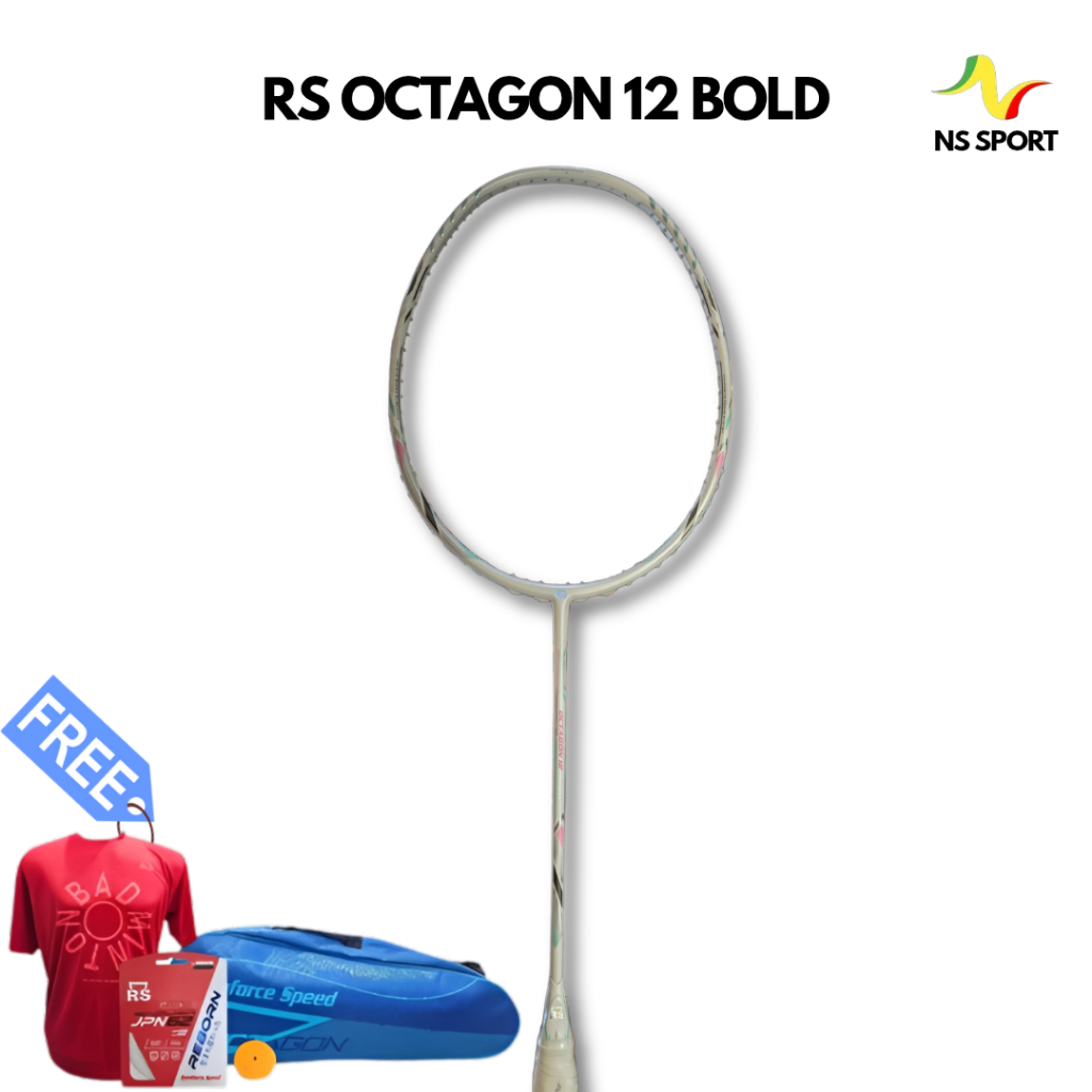 Raket Badminton RS Octagon 12 Bold