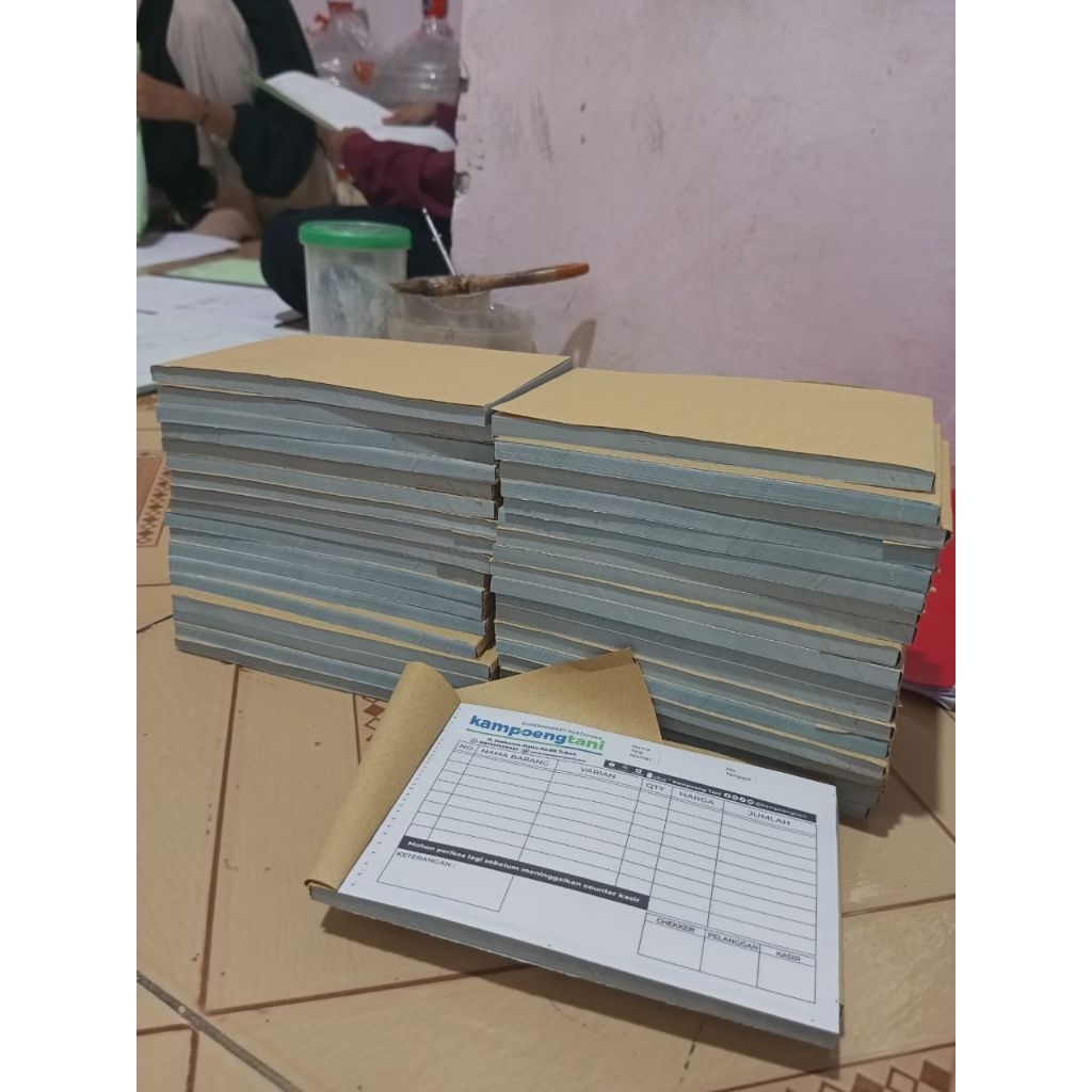 Cetak nota 1 rim