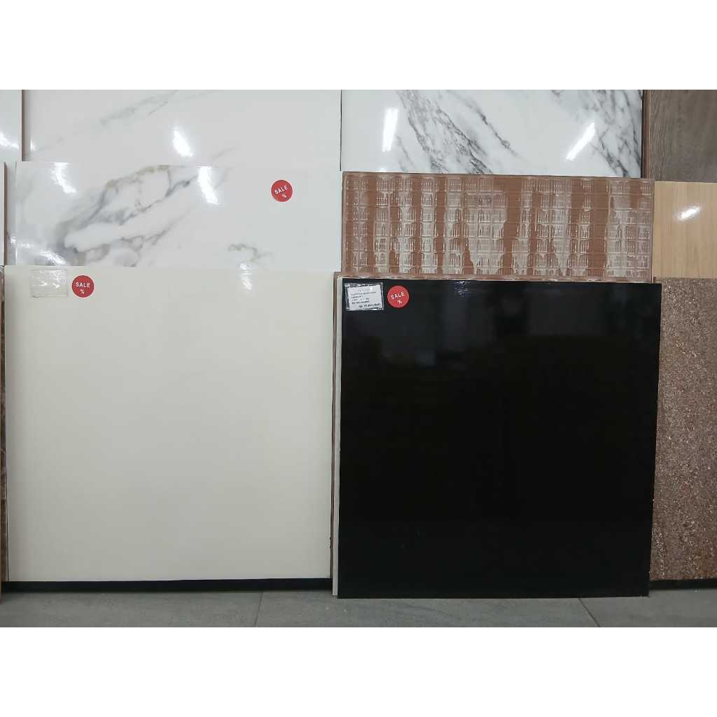 Keramik Platinum Salsa Cream ,Black 60x60 1,44 m2 Kw 1