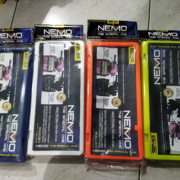 Cover plat nomor motor nemo murah