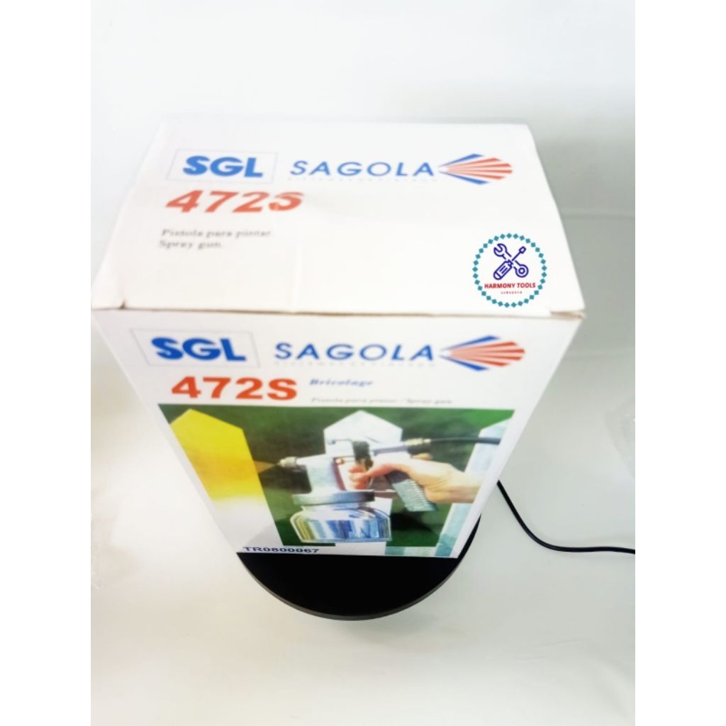 Spray Gun 472S Tabung Bawah Sagola
