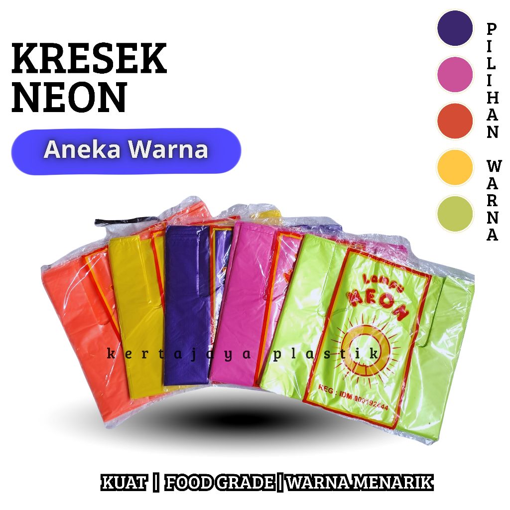 KRESEK WARNA | KRESEK NEON | KRESEK WARNA NEON | KRESEK WARNA-WARNI