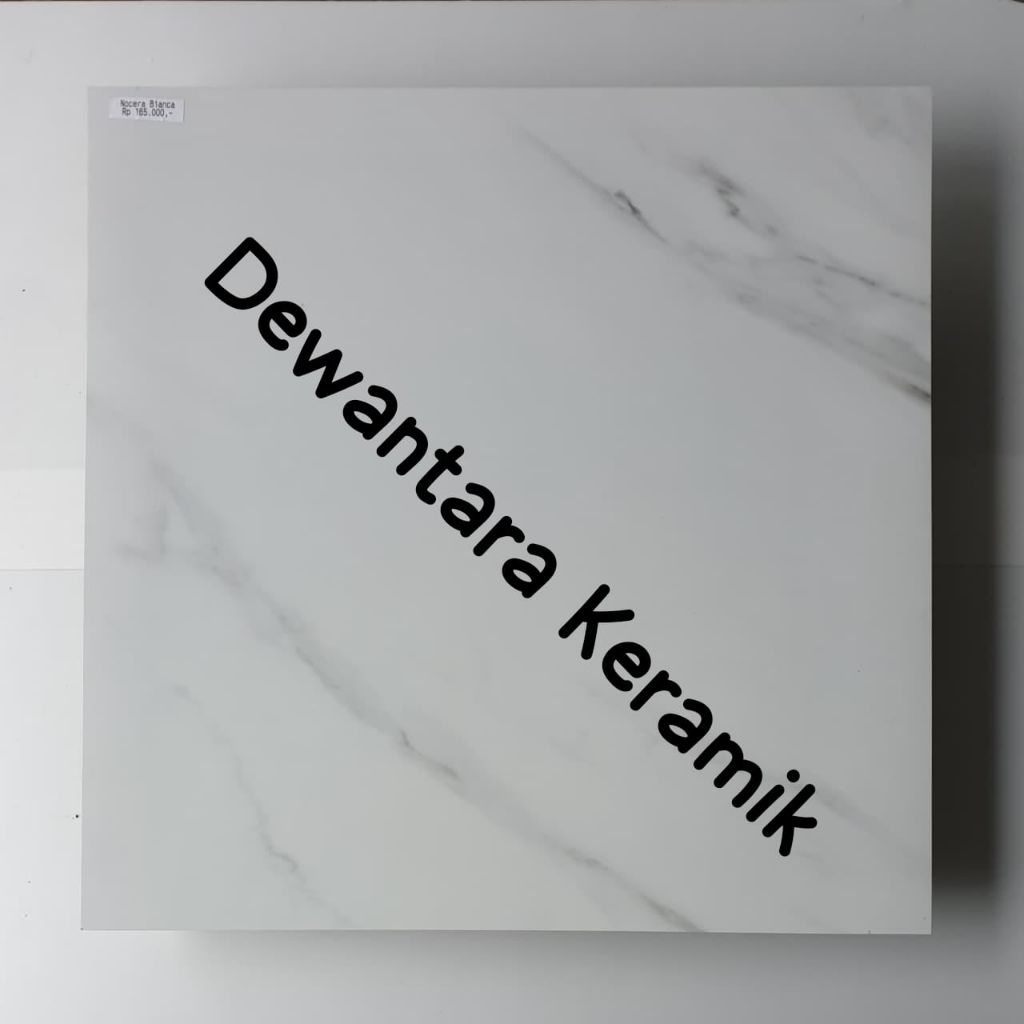 Keramik Lantai Cutting 60x60 Platinum Nocera Bianca