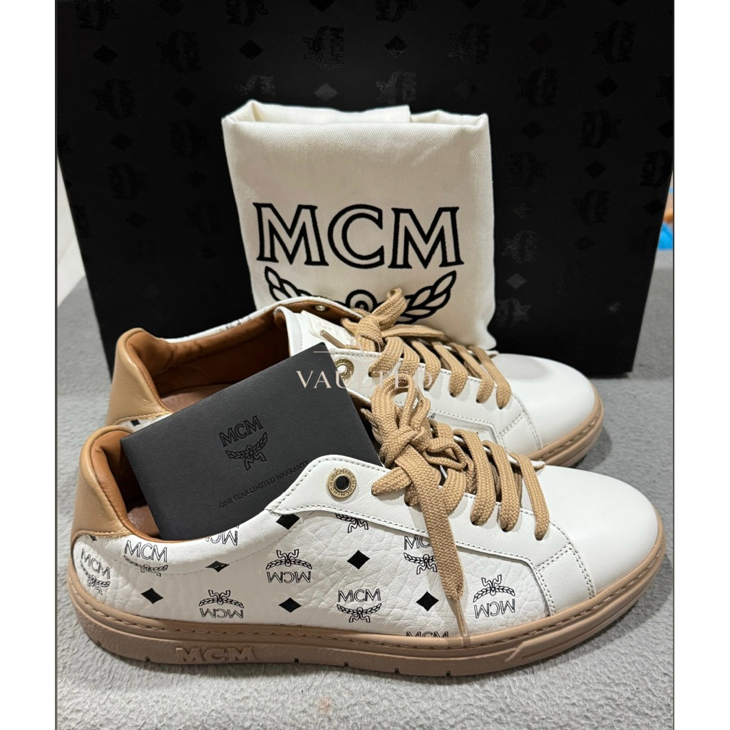 [Preloved] MCM Shoes White size 38 ORIGINAL
